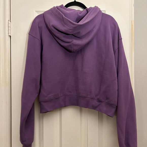 TNA Cozy Boyfriend Fleece Boxy Zip Hoodie (Aritzia) - Picture 2 of 4